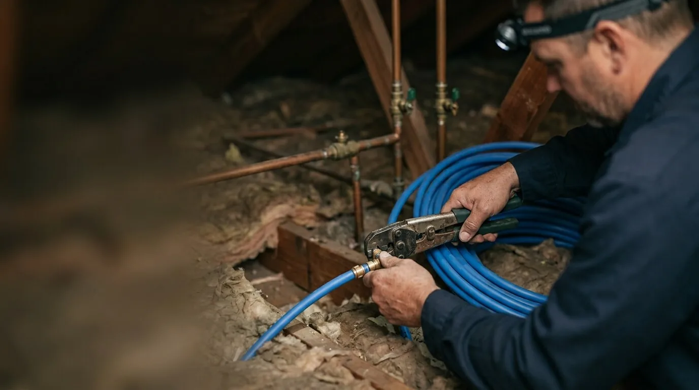 Whole house repiping in Riverside, CA